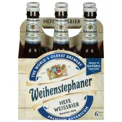 Weihenstephan Bavarian Style Hefe Weissbier Beer 6 - 330 ml Bottles