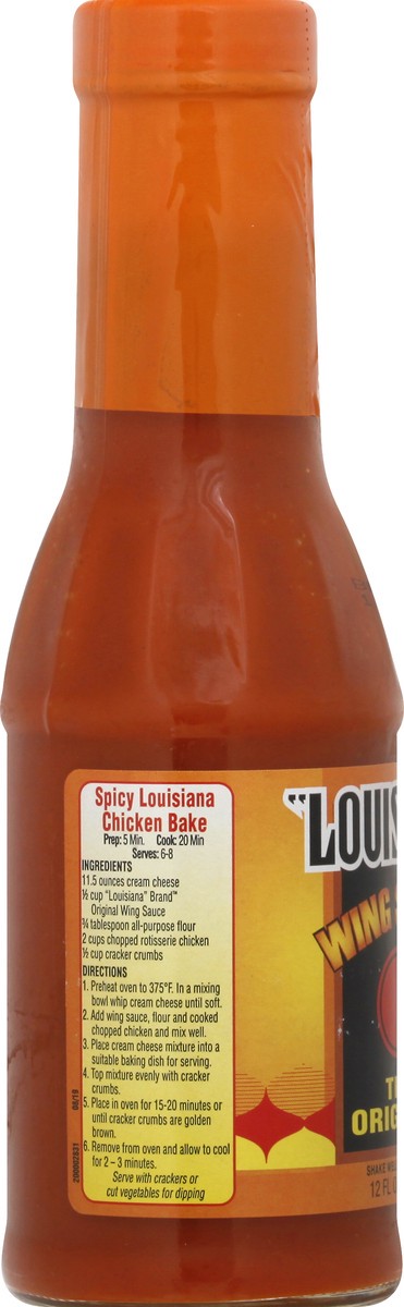 slide 7 of 11, Louisiana The Original Wing Sauce 12.0 oz, 12 oz