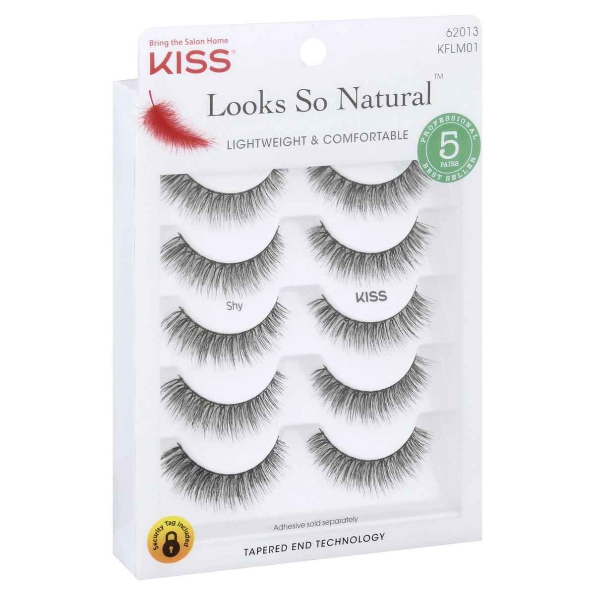 slide 6 of 11, KISS Looks So Natural False Eyelashes Multipack, 01, 1 ct