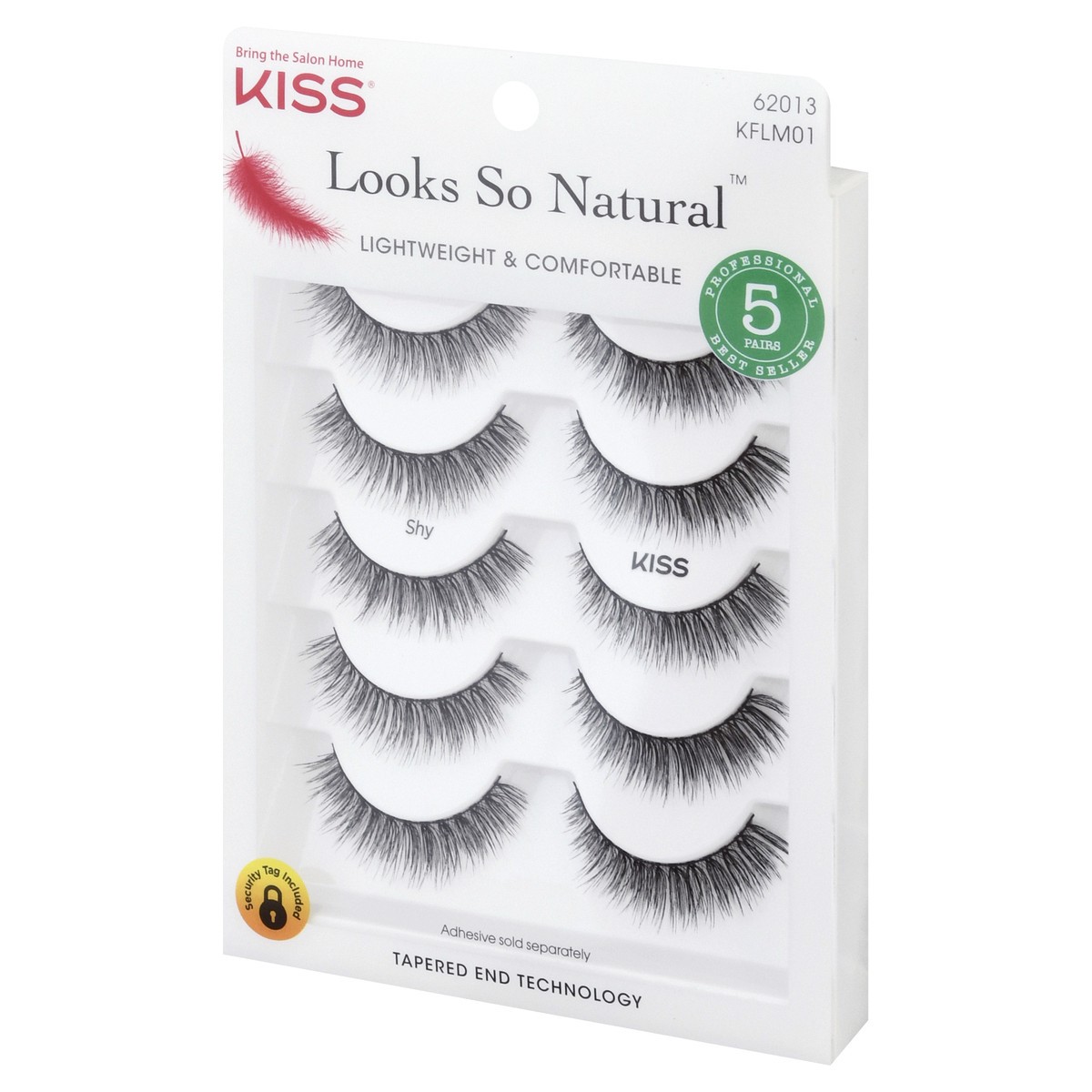 slide 3 of 11, KISS Looks So Natural False Eyelashes Multipack, 01, 1 ct