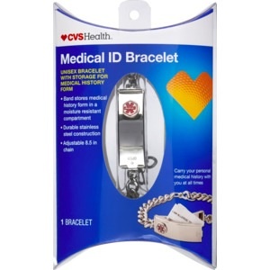 slide 1 of 1, CVS Health Medical Id Bracelet, 1 ct