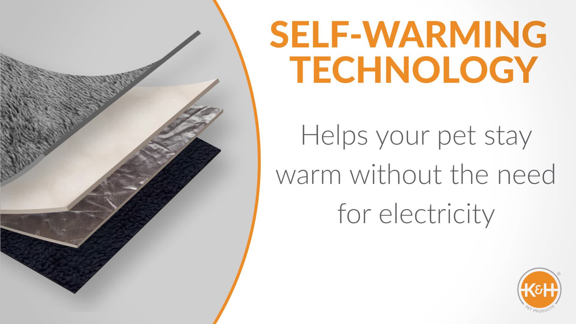 slide 6 of 9, K & H K&H Pet Products Self-Warming Pet Pad Oatmeal/Chocolate 21 X 17 Inches, 1 ct