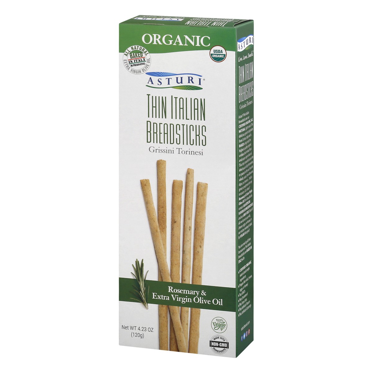 slide 8 of 13, Asturi Rosemary & Evo Breadstick, 4.33 oz