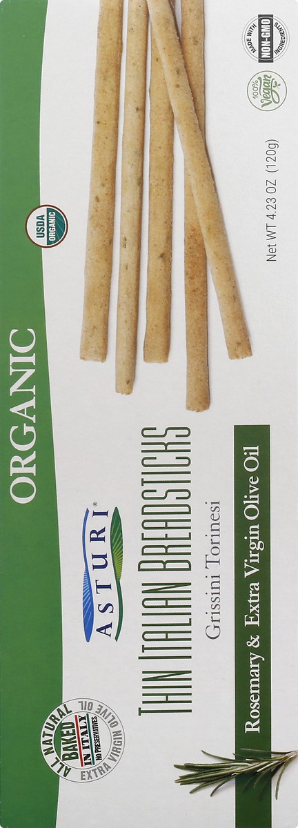slide 10 of 13, Asturi Rosemary & Evo Breadstick, 4.33 oz
