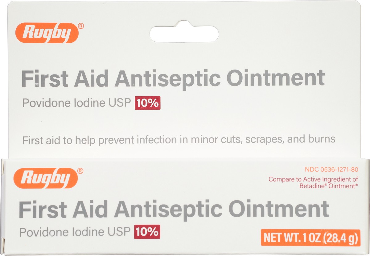 slide 7 of 13, Rugby First-Aid Antiseptic Ointment 1 oz, 1 oz