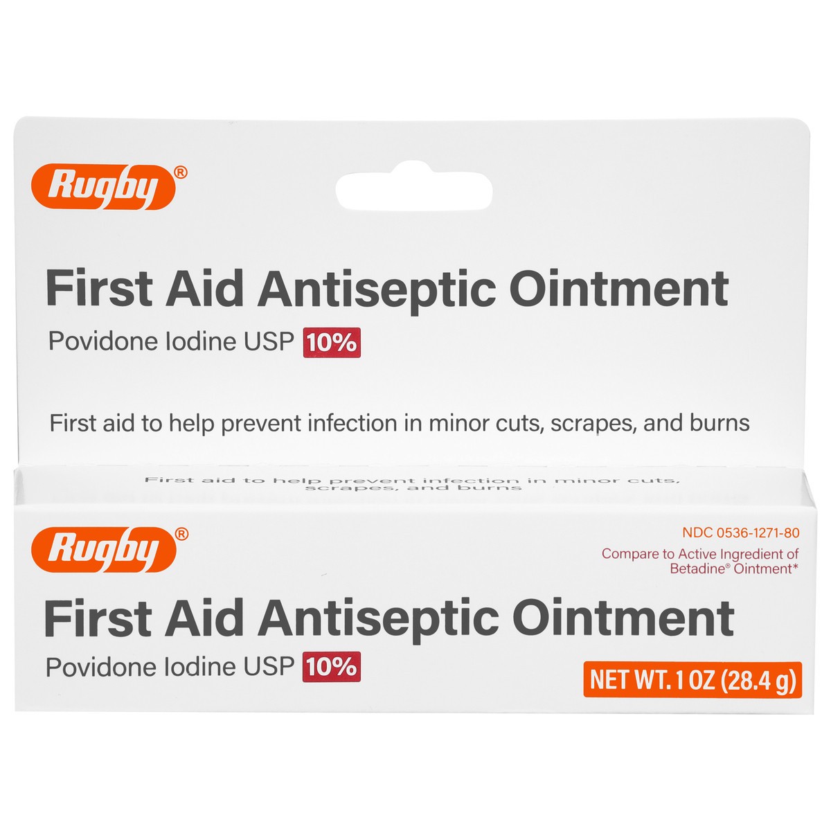 slide 1 of 13, Rugby First-Aid Antiseptic Ointment 1 oz, 1 oz
