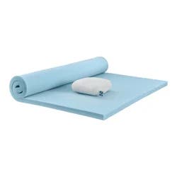 Sealy Dreamlife 2 Gel Memory Foam Mattress Topper with Cooling Cover, King