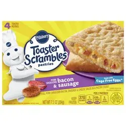 Pillsbury® frozen Toaster Scrambles™, bacon & sausage