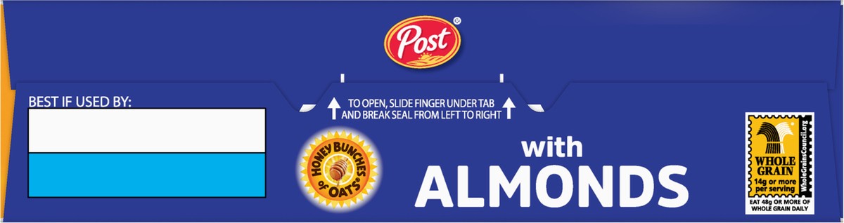 slide 7 of 12, Honey Bunches of Oats Honey Roasted Cereal with Almonds - 12oz - Post, 12 oz