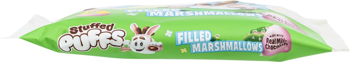 slide 11 of 11, Stuffed Puffs Egg Hunt Ready Classic Milk Chocolate Filled Marshmallows (10 ct Singles Pack), 15.88 oz