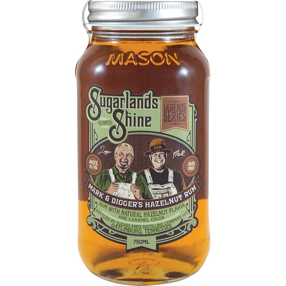 slide 1 of 1, Sugarlands Hazelnut Rum, 50 ml