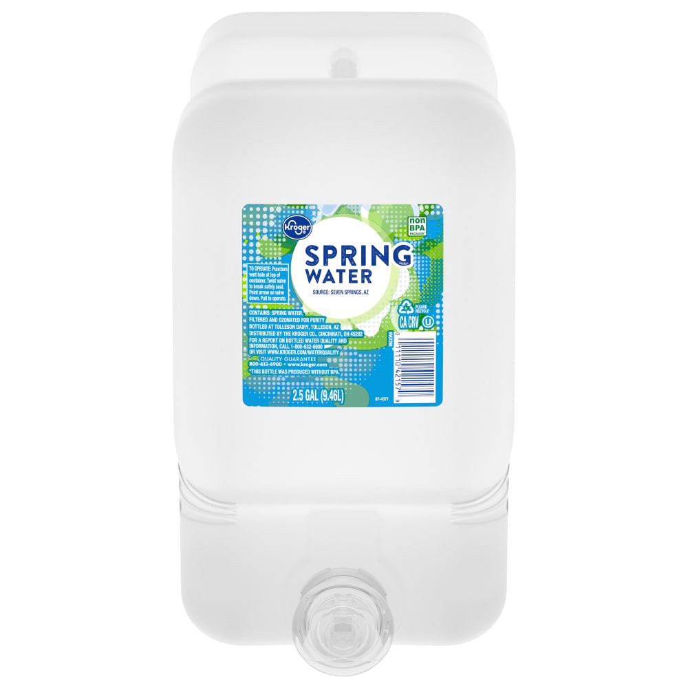 slide 2 of 2, Kroger Spring Water - 2.5 gal, 2.5 gal