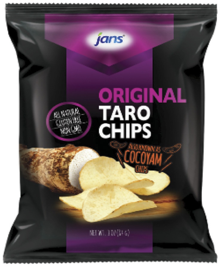 slide 1 of 1, Jans Original Taro Chips, 1 ct
