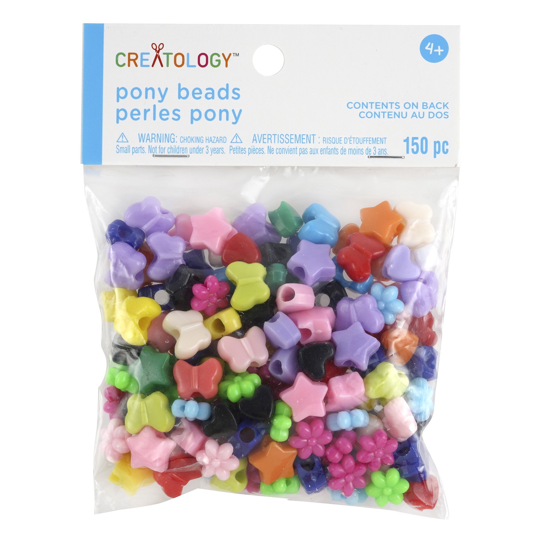 slide 2 of 3, Bright Shape Beads By Creatology, 8mm-10mm