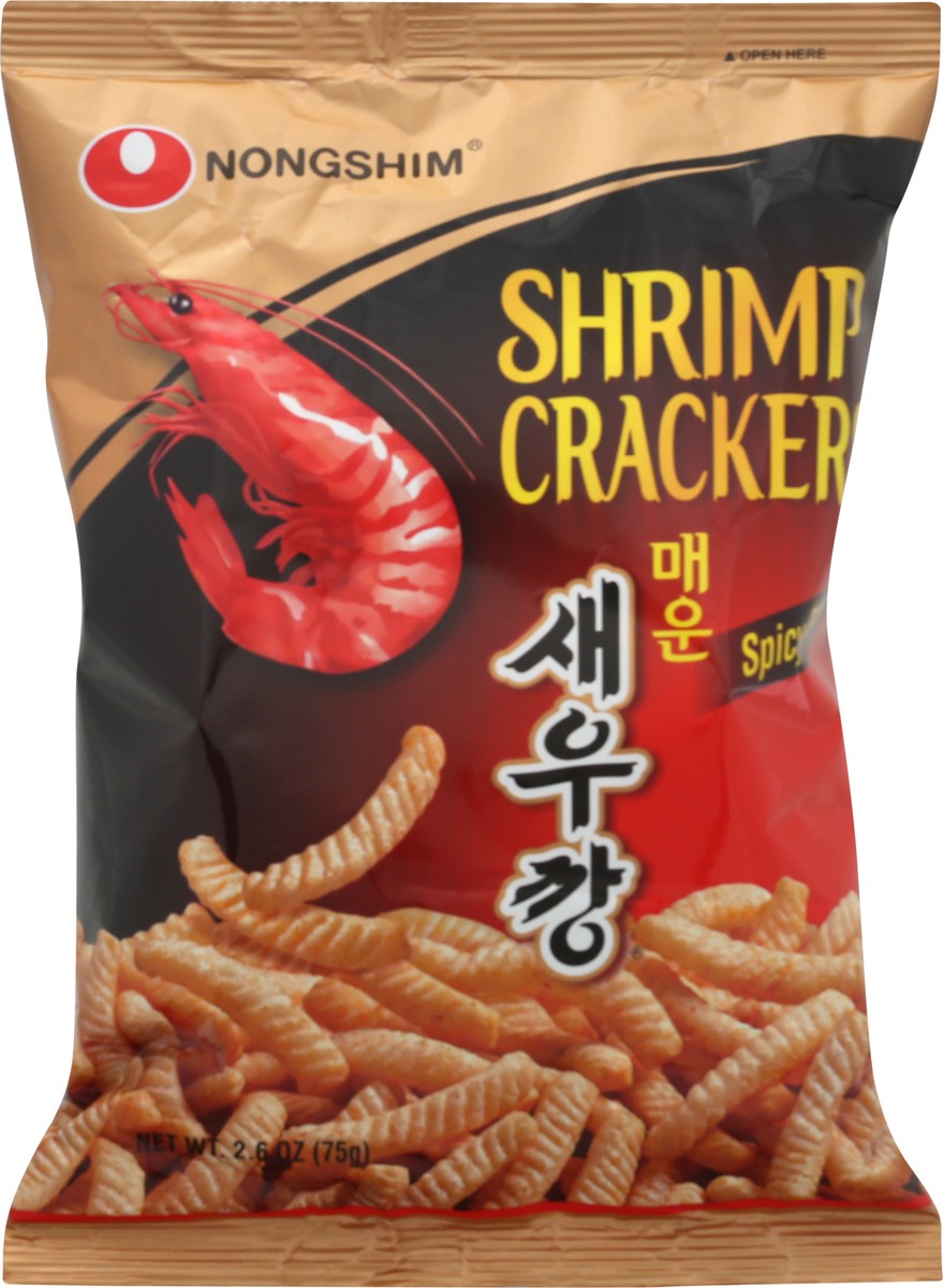 slide 7 of 8, Nongshim Shrimp Flavored Cracker - Hot & Spicy, 2.64 oz