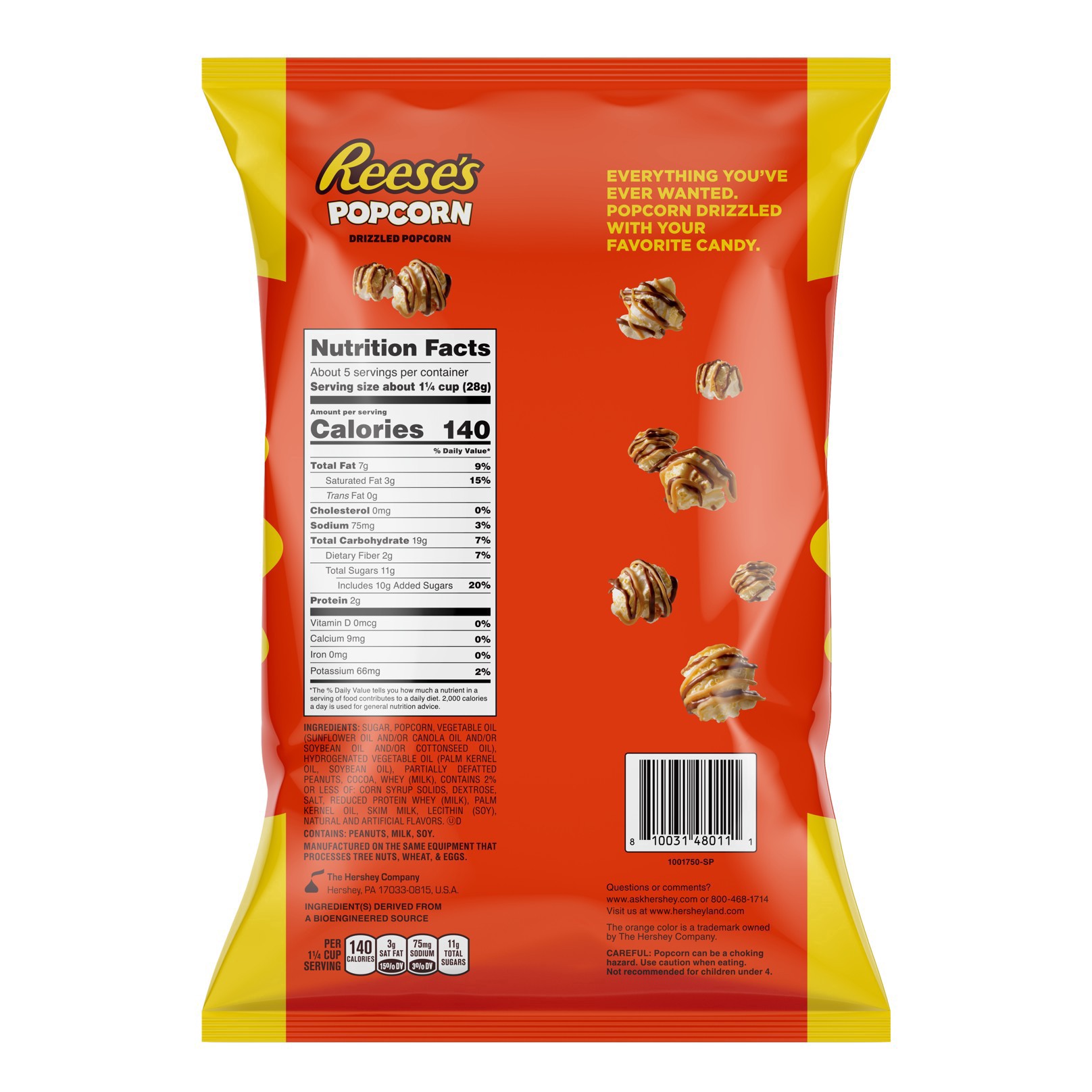 slide 2 of 2, Reeses Rte Popcorn, 5.25 oz