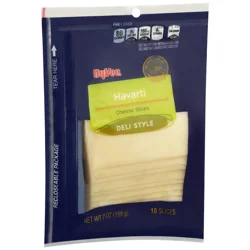 Hy-vee Havarti Deli Style Cheese Slices