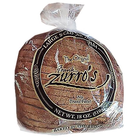 slide 1 of 1, Zurro's Zorro Large Sliced Casa Bread - 18 OZ, 18 oz