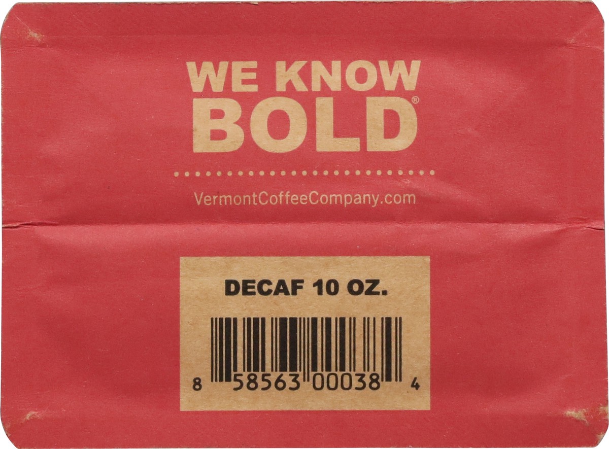 slide 10 of 12, Vermont Coffee Company Organic Decaf Ground Coffee 10 oz, 10 oz