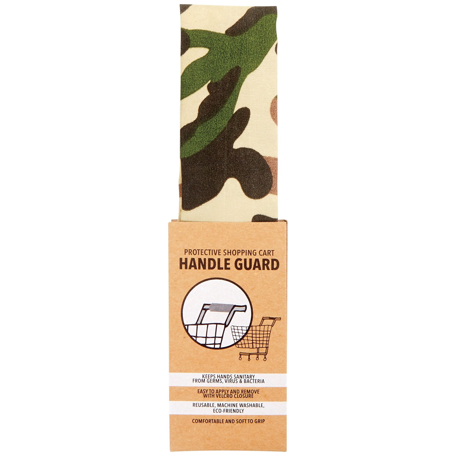 slide 1 of 1, ORLY Camo Protective Shopping Cart Handle Cover, 1 ct
