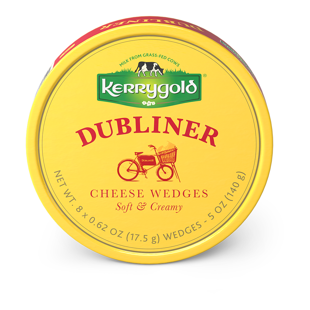 slide 1 of 2, Kerrygold Grass-Fed Dubliner Irish Cheese Wedges, 5oz, 5 oz