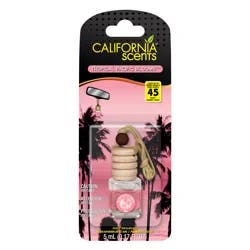 California Scents Tropical Pacific Blooms Hanging Vial Car Air Freshener - 1 Count