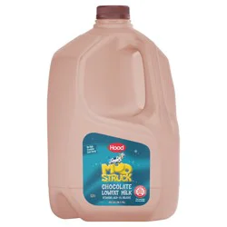 Hood Moo Struck Chocolate Lowfat Milk, 128 oz