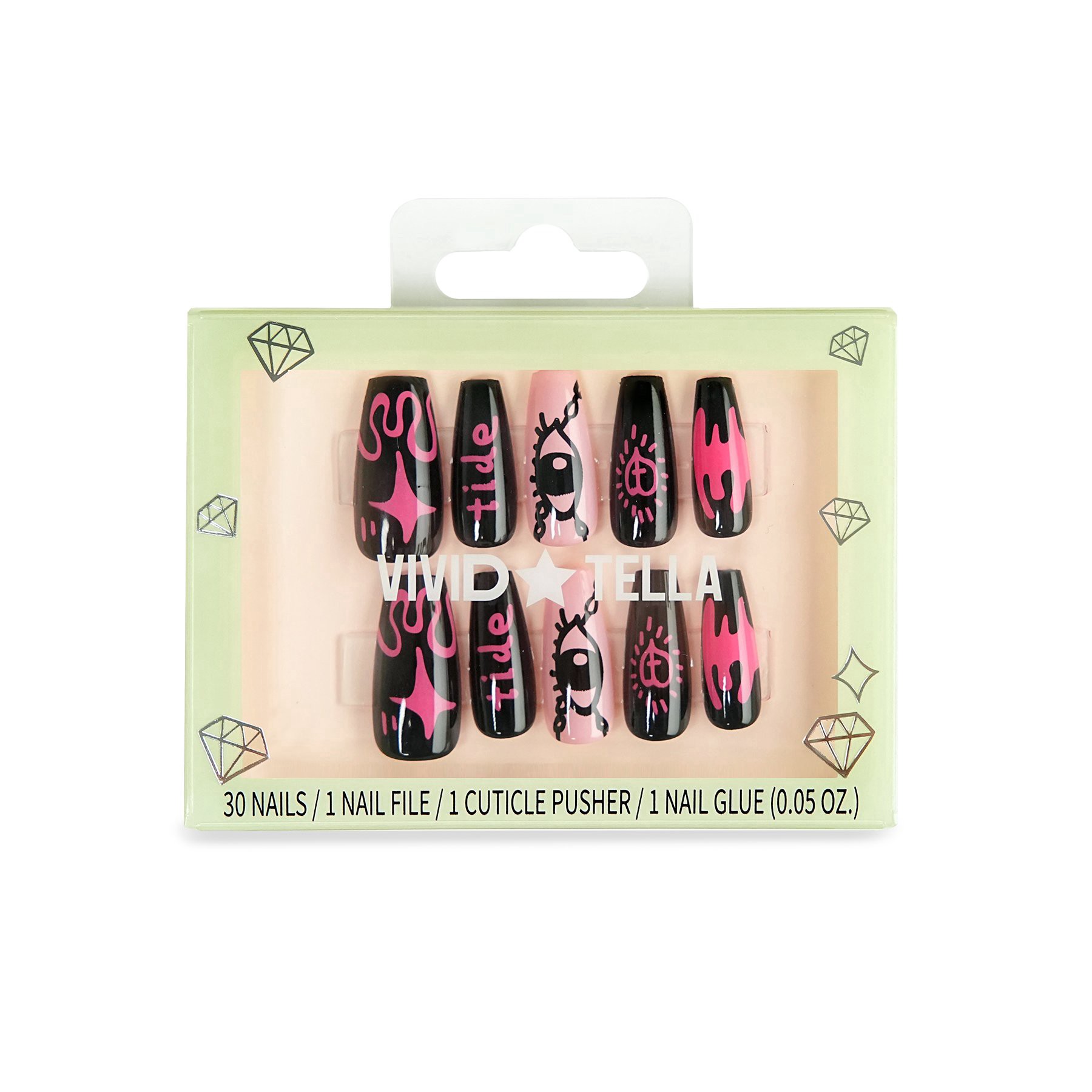 slide 1 of 1, Vivid Tella Nails - Muscle Car, 1 ct