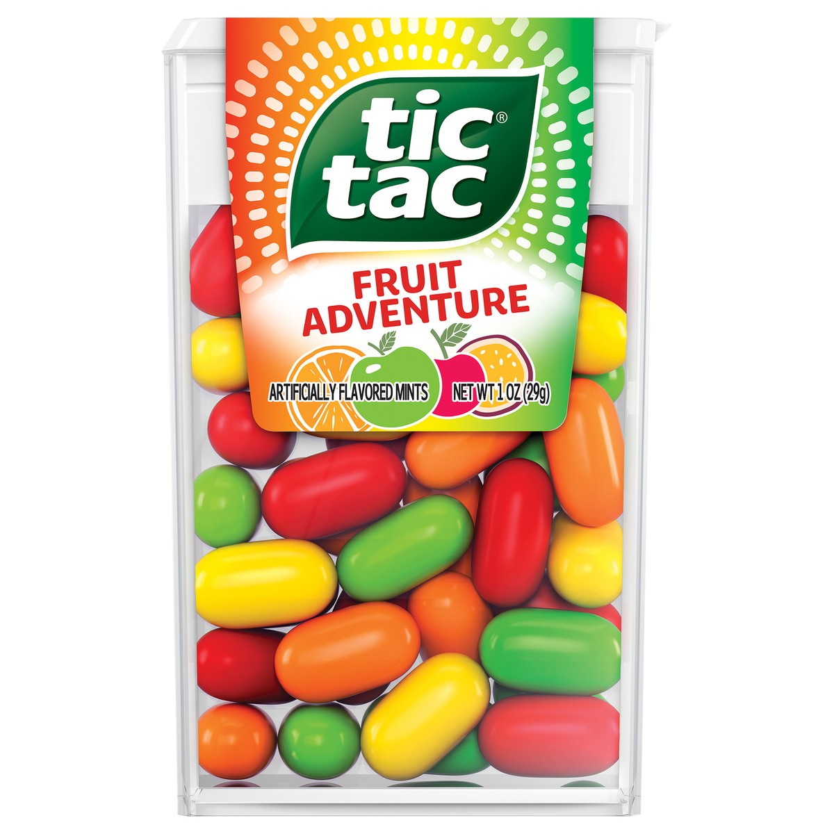 slide 1 of 10, Tic Tac Fruit Adventure Mints 1 oz, 1 oz