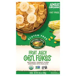 Nature's Path Organic Fruit Juice Sweetened Corn Flakes Cereal - 10 oz Box