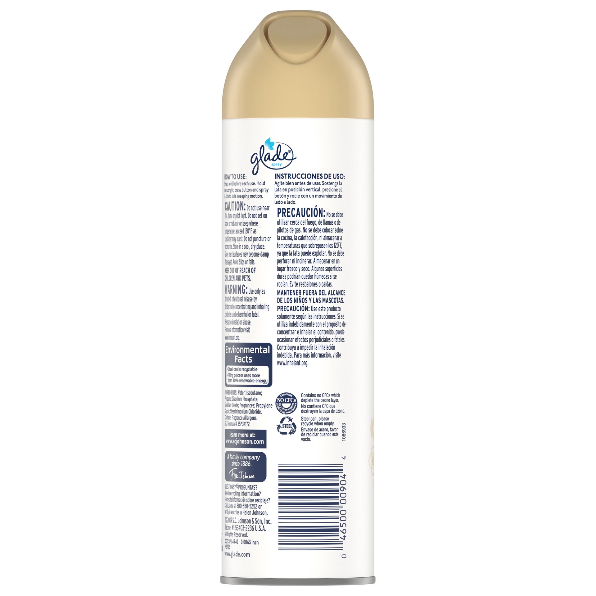 slide 4 of 4, Glade Room Spray Air Freshener, Elegant Amber & Oud™, 8 oz, 8 oz