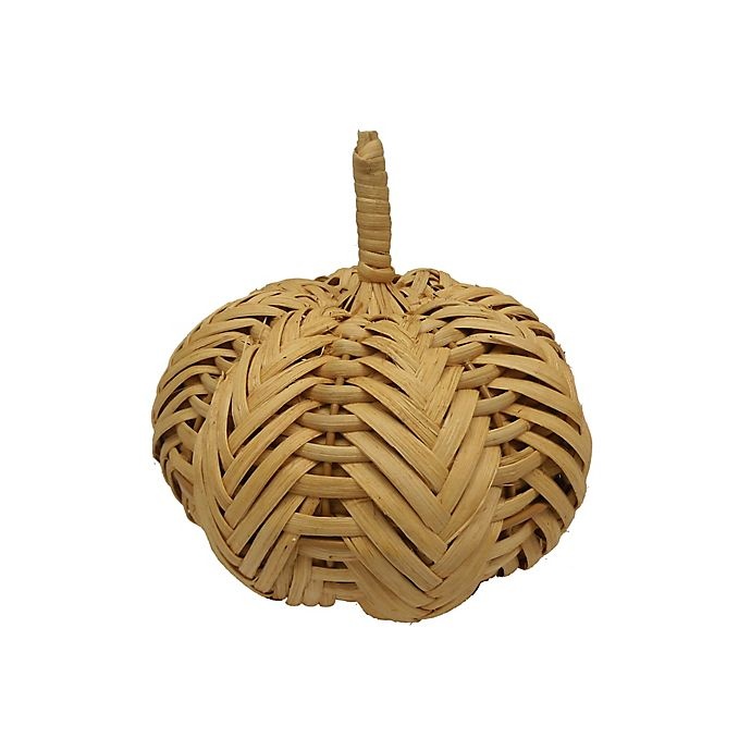 slide 1 of 1, Bee & Willow Home Bee & Willow Small Rattan Pumpkin, 1 ct