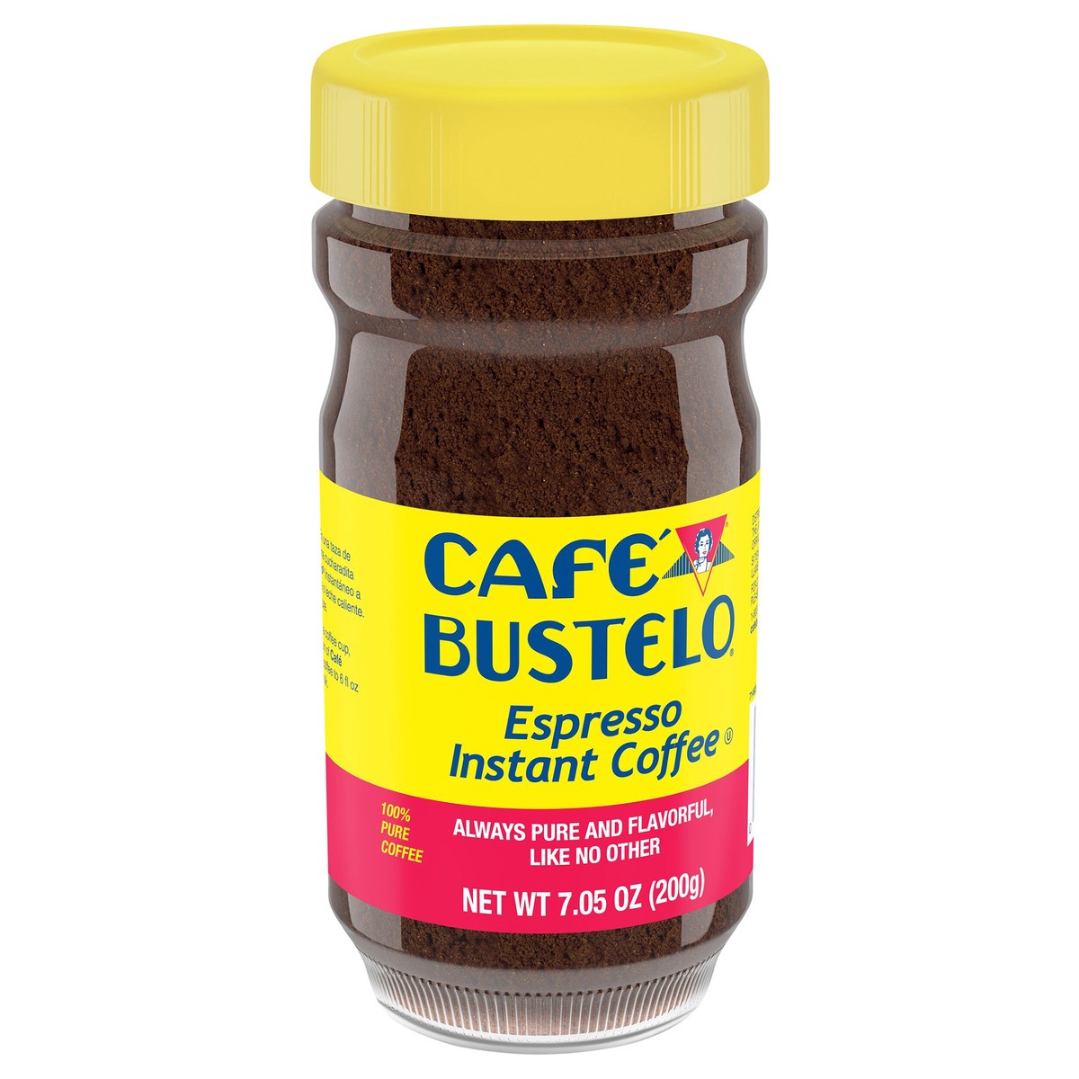 slide 8 of 8, Café Bustelo, Espresso Style Dark Roast Instant Coffee, 7.05 oz., 7.05 oz