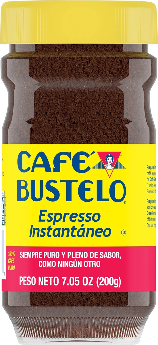slide 4 of 8, Café Bustelo, Espresso Style Dark Roast Instant Coffee- 7.05 oz, 7.05 oz