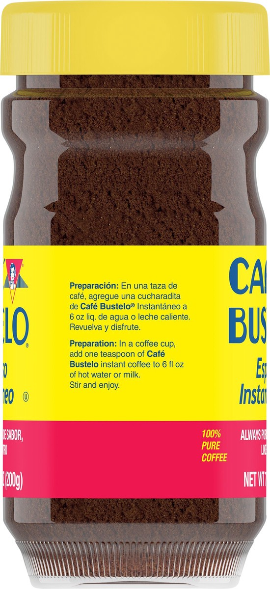 slide 7 of 8, Café Bustelo, Espresso Style Dark Roast Instant Coffee- 7.05 oz, 7.05 oz