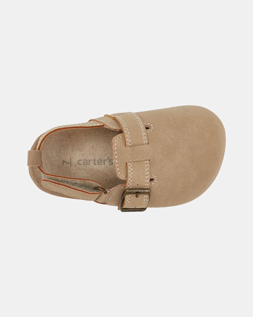 slide 2 of 6, Carter's Kid Casual Slip-On Clogs - Tan Tan 4, 1 ct