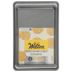 Wilton Silver Baking Sheet Set 1 Set