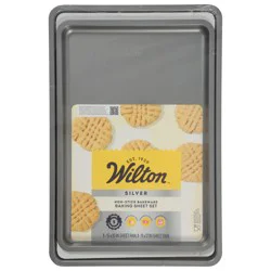 Wilton Silver Baking Sheet Set 1 Set