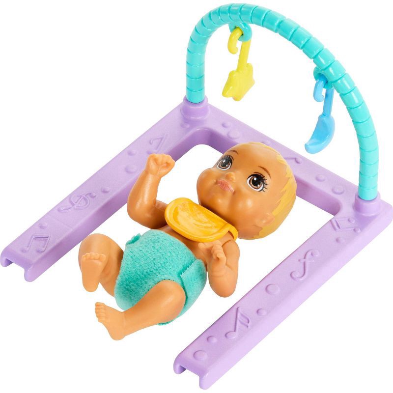 slide 3 of 6, Barbie Skipper Nursery Playset 17pc (New), 17 ct