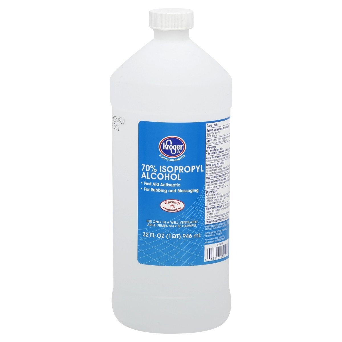 slide 1 of 1, Kroger Isopropyl 70% Alcohol, 32 fl oz