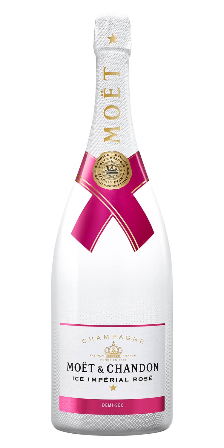 slide 1 of 1, Moët & Chandon Moet & Chandon Imperial Ice Rose, 1.5 liter
