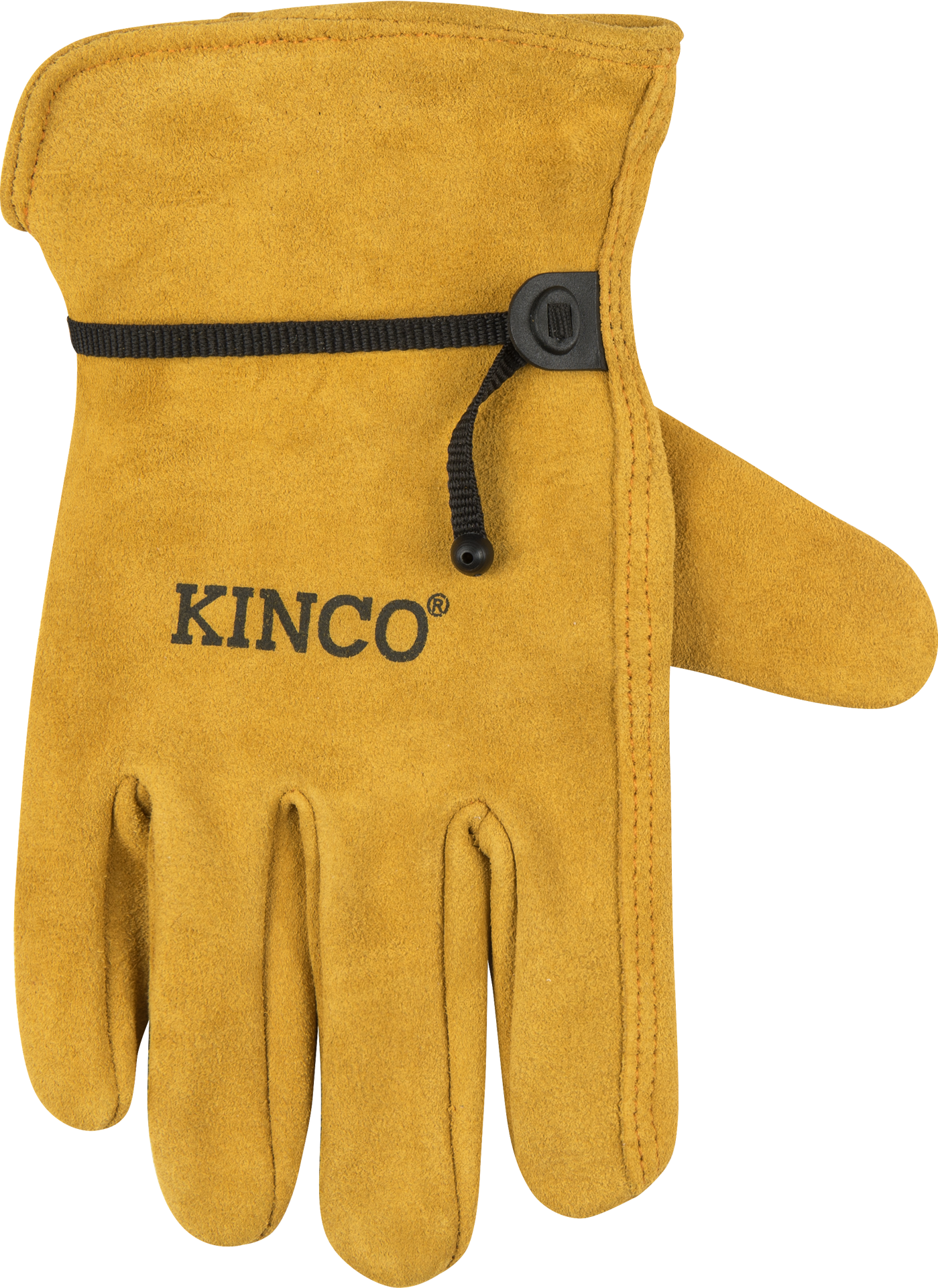 slide 2 of 6, Kinco Suede Cowhide Driver with Pull-Strap, 1 pair