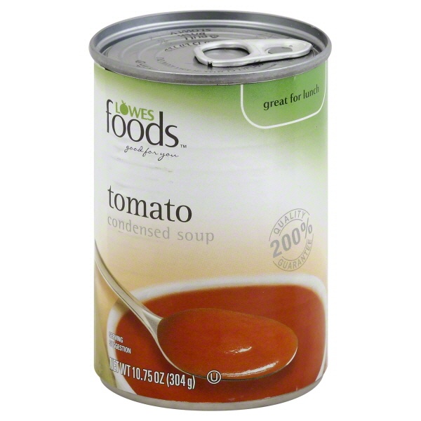 slide 1 of 1, Lowes Foods Condensed Soup Tomato, 10.75 oz