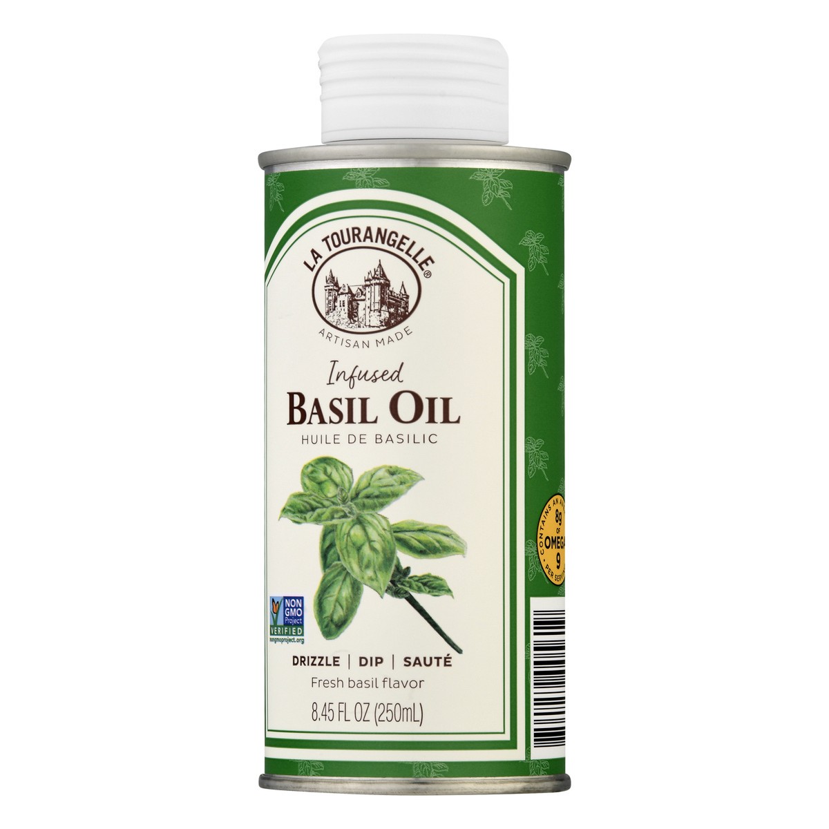 slide 4 of 11, La Tourangelle Oil Basil French Infused Bottle - 8.45 Fl. Oz., 8.45 fl oz