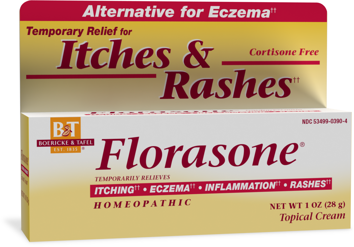 slide 1 of 5, Boericke & Tafel Florasone Cardiospermum Cream, 1 ct