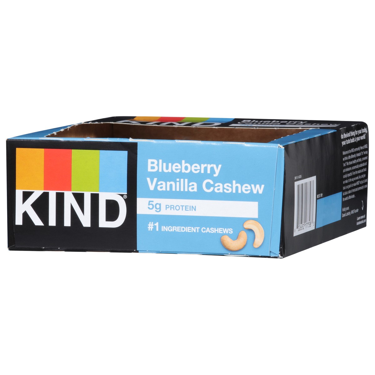 slide 2 of 13, KIND Blueberry Vanilla Cashew 12 - 1.4 oz Bars, 12 ct