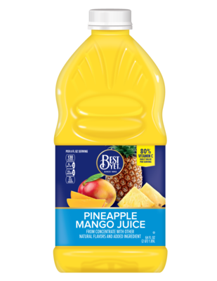 slide 1 of 1, Best Yet 100% Pineapple Mango - 64 oz, 64 oz