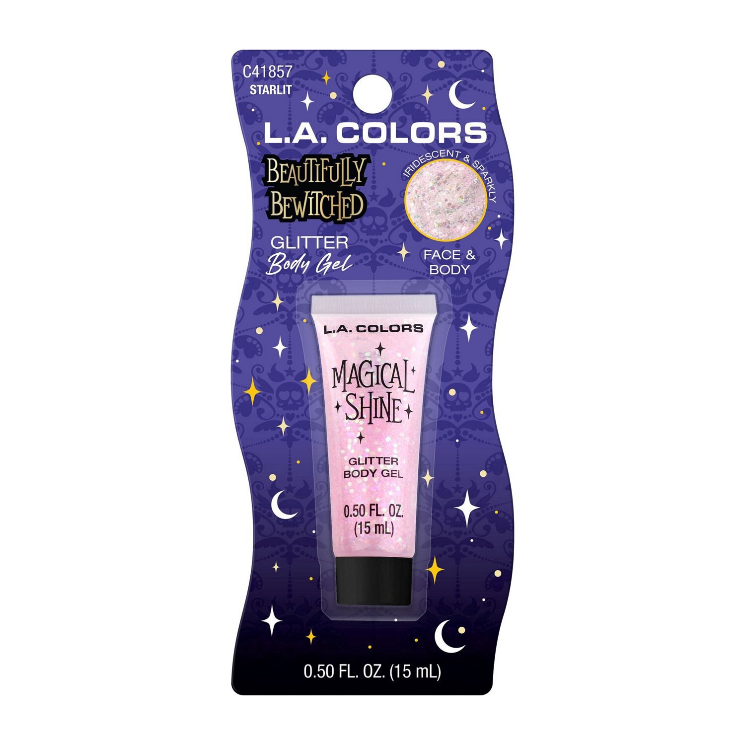 slide 1 of 1, La Colors Glitter Body Gel - Starlit, 1 ct