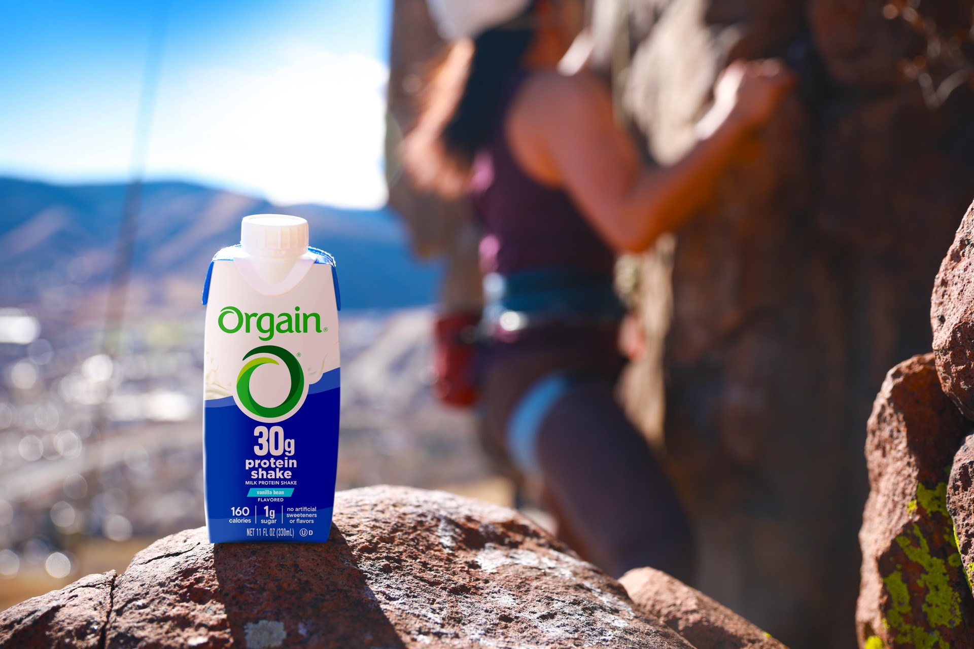 slide 8 of 10, Orgain 30g Protein Shake, Dairy Based, Vanilla Bean 11oz, 1ct, 11 fl oz