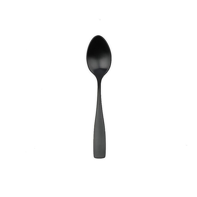 slide 1 of 1, Gourmet Settings Moments Demitasse Spoon - Black Matte, 1 ct